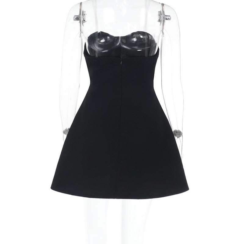 Strapless Sweetheart Fit-and-Flare Mini Dress 9
