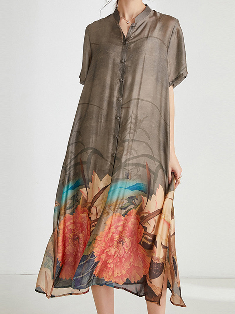 In My Memories Shirt Dress - Fashionpara