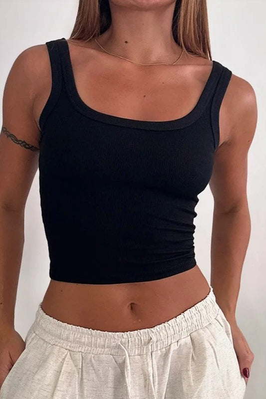 Sexy Navel Sling Crop Top - Fashionpara