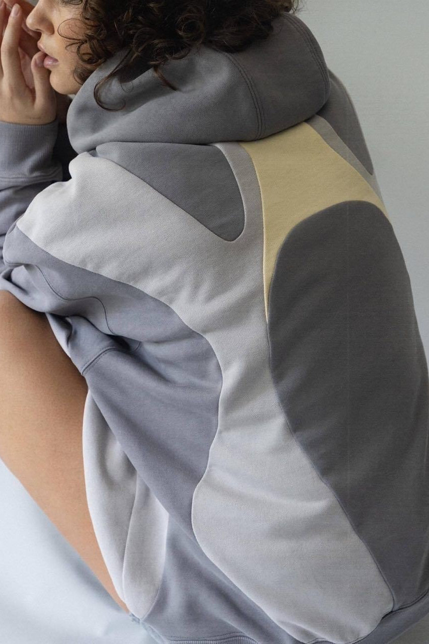 Color Block Zip Hoodie 5