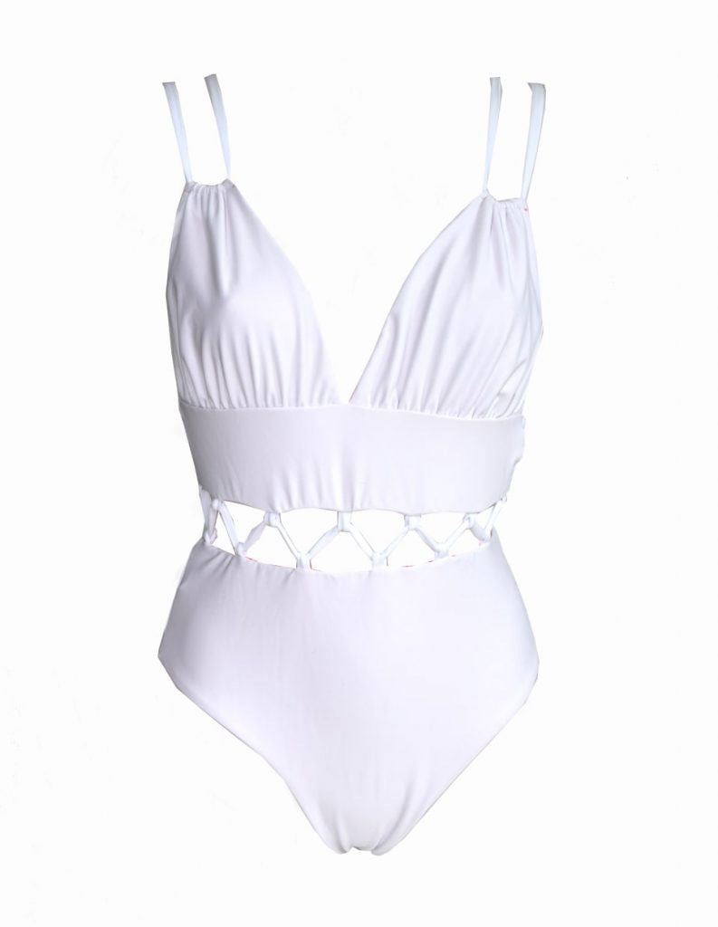 Polynesia | Women's Reversible Tropical Print One Piece Swimsuit a Four-piece - Fashionpara