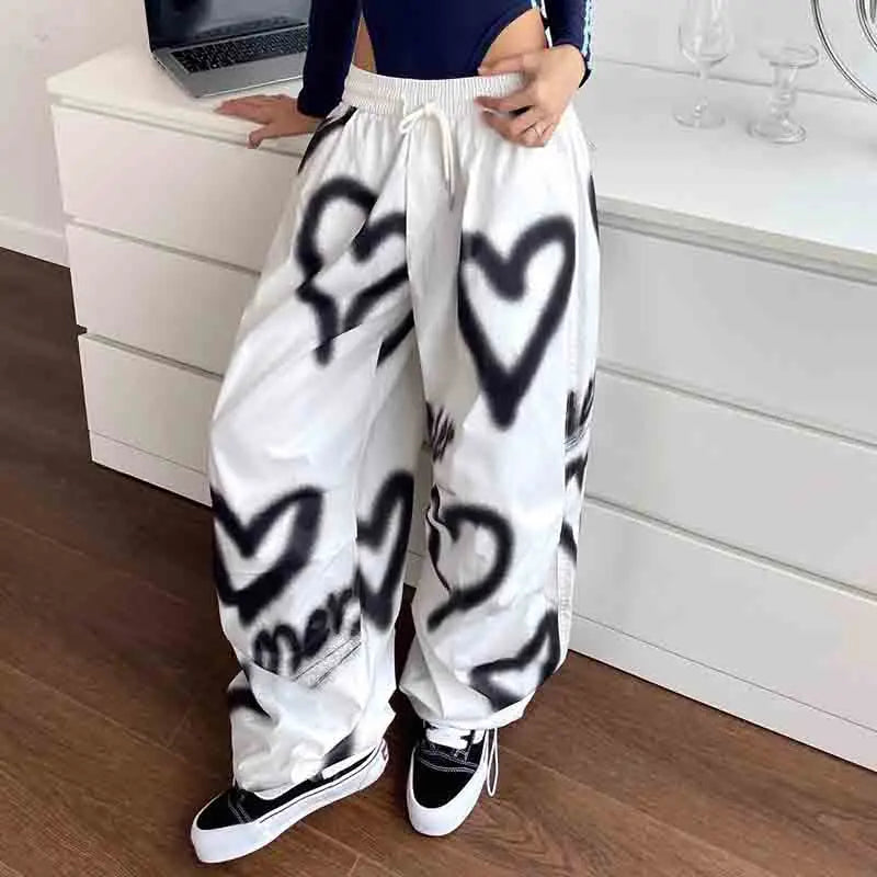 Graffiti Hip Hop Loose Casual Pants
