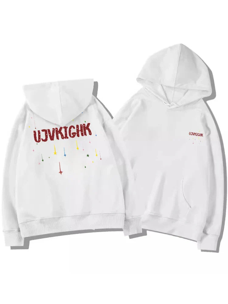 Funny Graffiti Graphic Y2K Hoodie