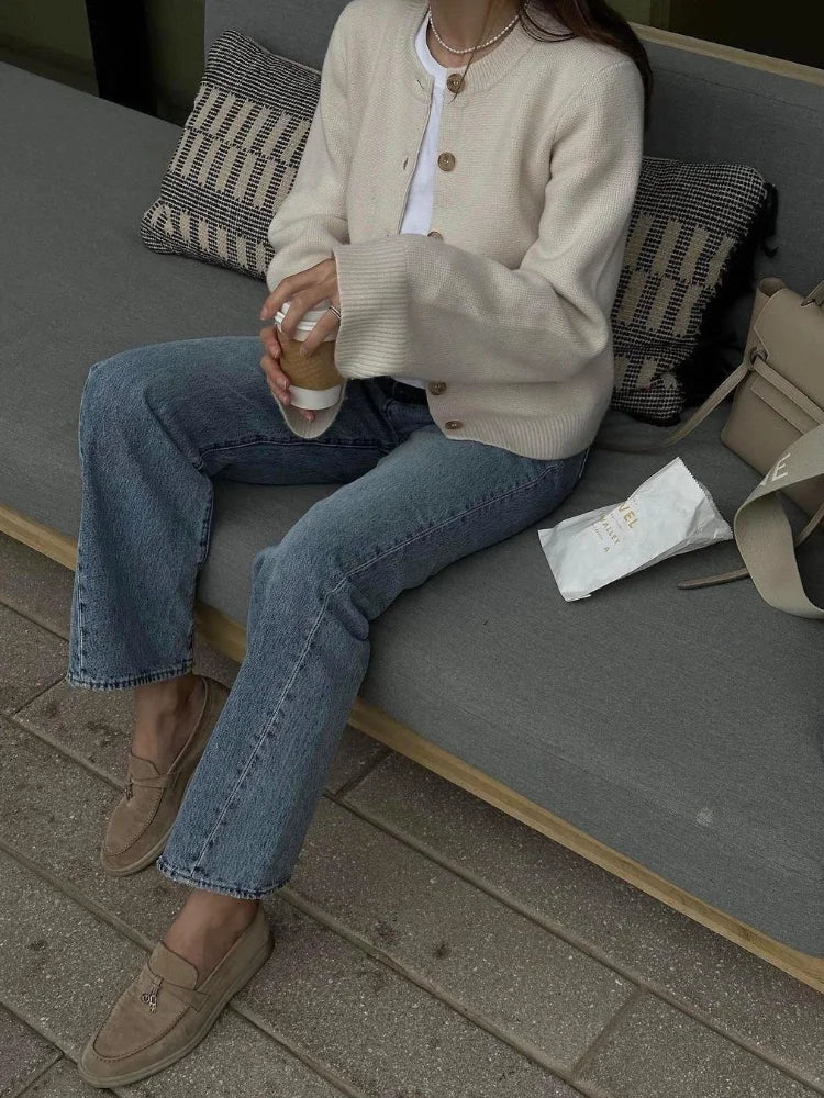 Long Sleeve Knitted Sweater Cardigan 4