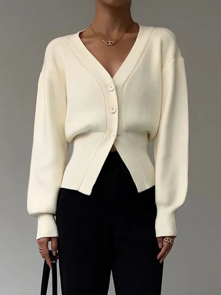 Autumn Sweater Coat Casual Long Sleeve Knitted Cardigan