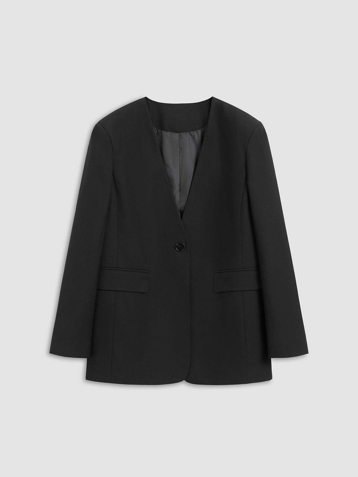 Casual Relaxed Fit Blazer 2