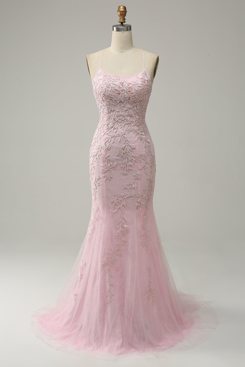 Yellow Mermaid Long Prom Dress with Appliques
