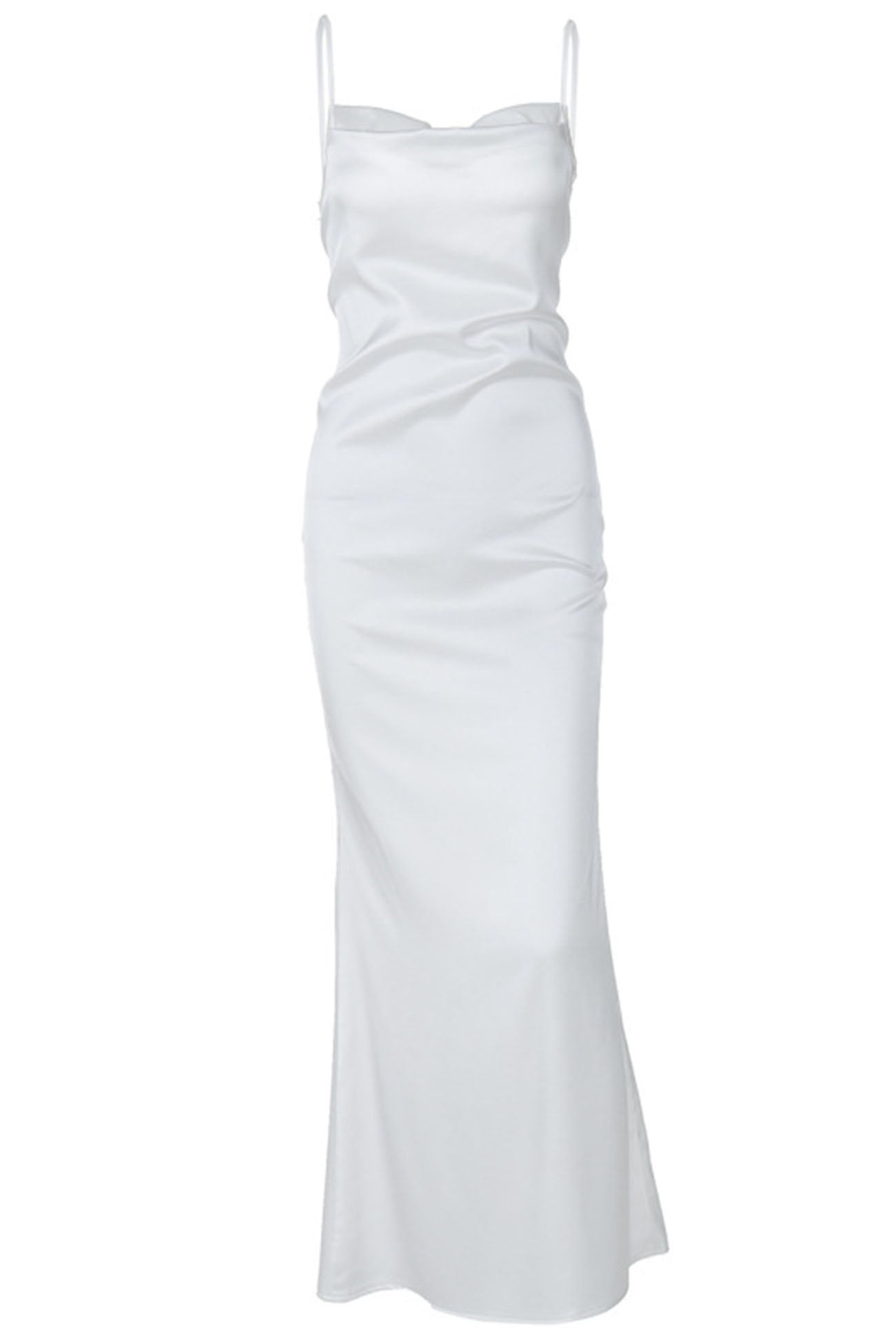 Back Lace Up Bodycon Cami Dress