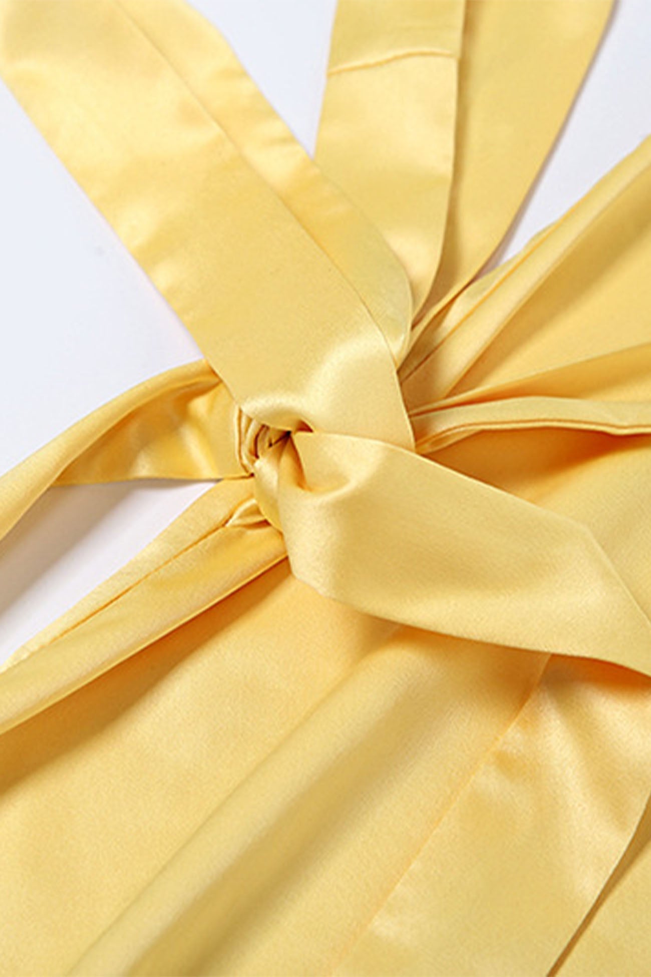 Backless Lace Up Asymmetric Maxi Dress