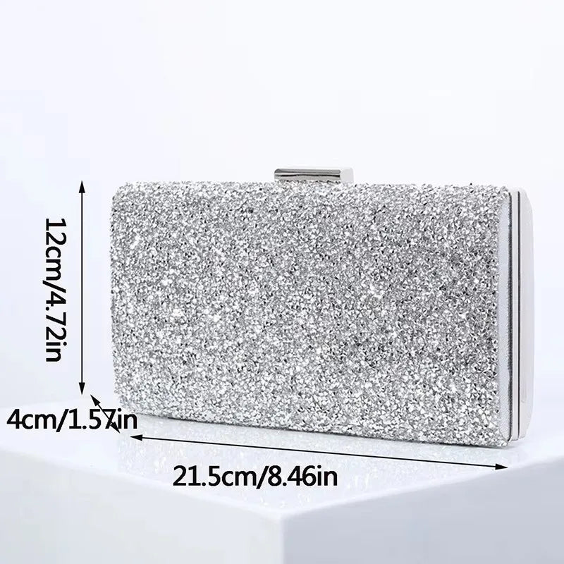 Square Bags Women's Party Evening Clutch Bag