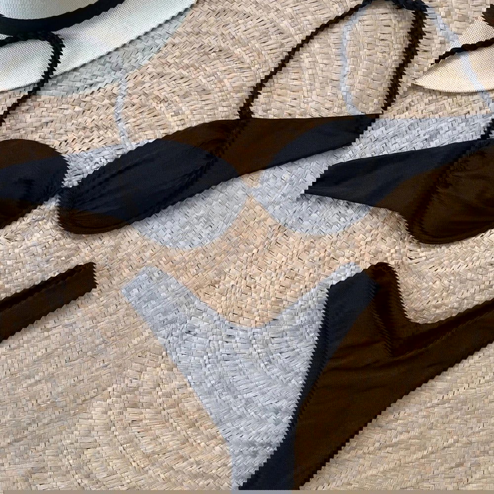 Bikini Underwire Bikini Sexy Split Women Swimsuit Swimsuit - Fashionpara