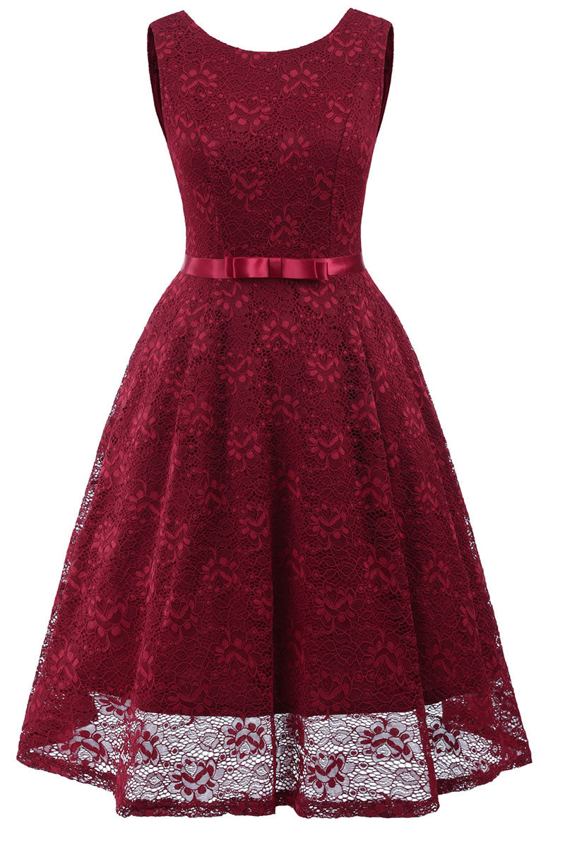 Sleeveless A-line Princess Prom Dress