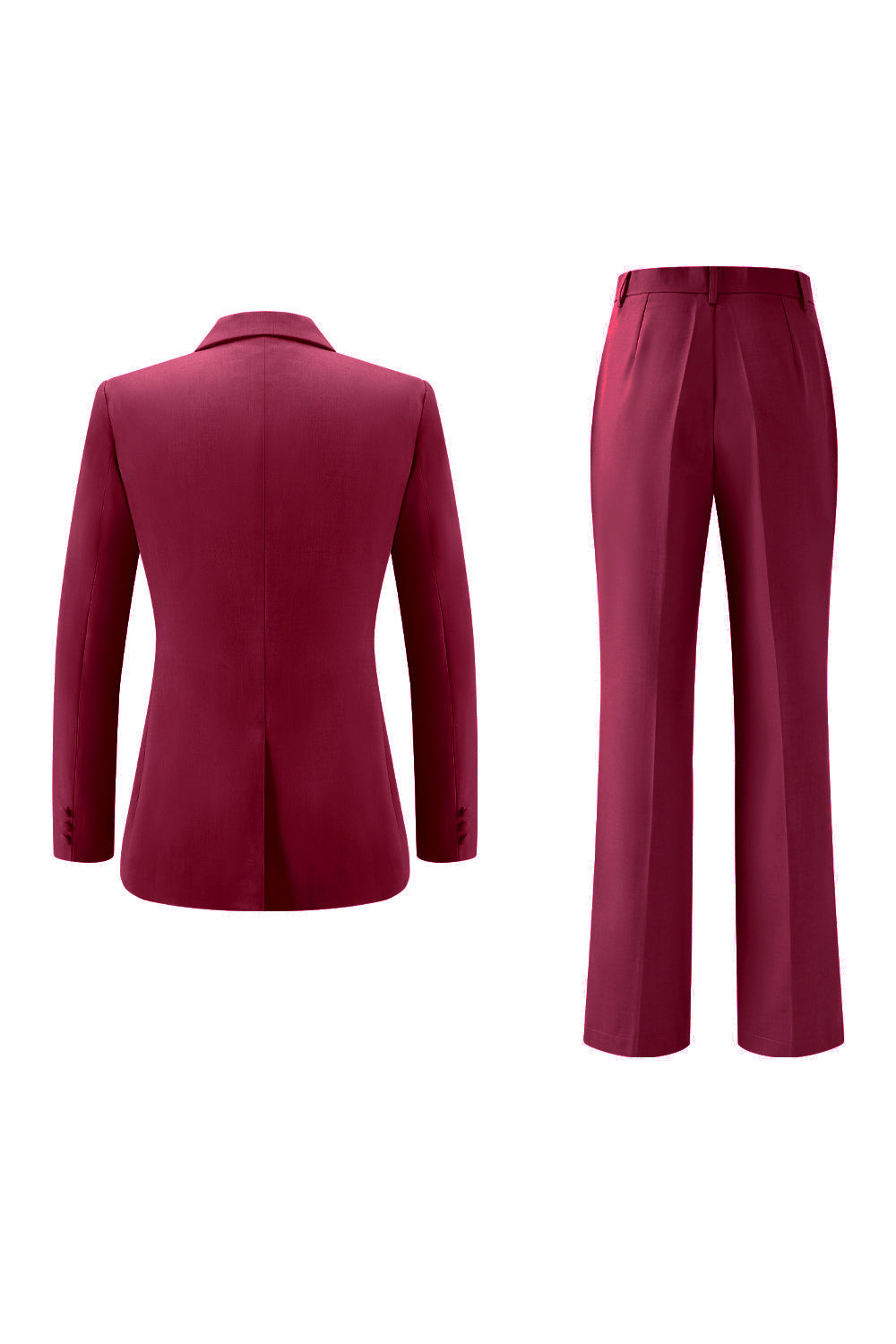 Lilac 2 Piece Peak Lapel Women Prom Suits with Sash