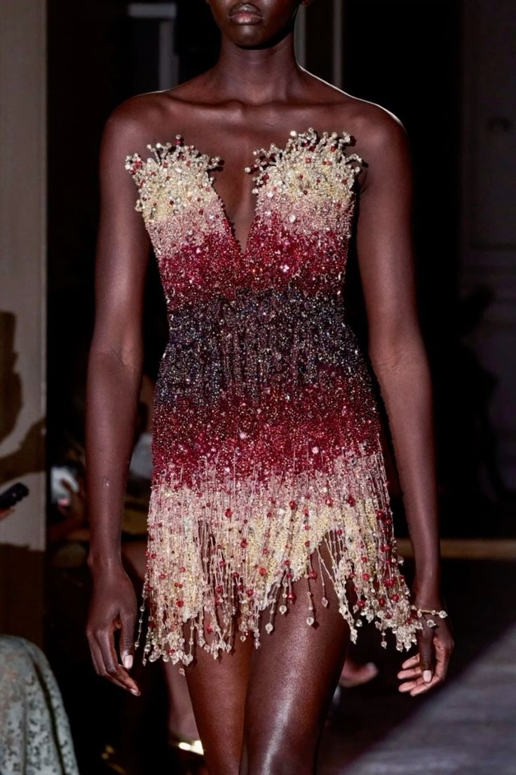 Gorgeous Strapless Sequin Beaded Sheath Cocktail Dress Short Party Dress Homecoming Dress D318