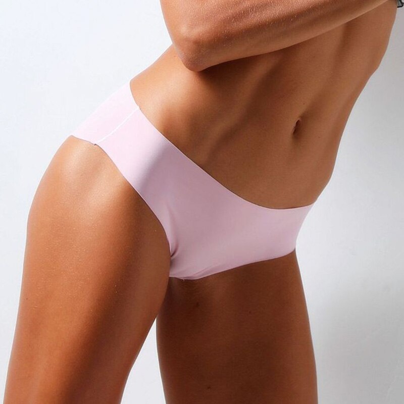 3PC Seamless Panties Ultra-thin Underwear Comfort Intimates Lingerie Low-Rise Female briefs