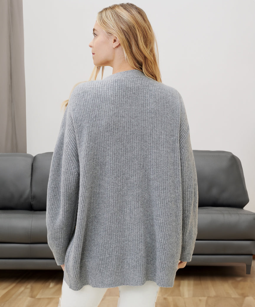Cashmere Cocoon Cardigan 10