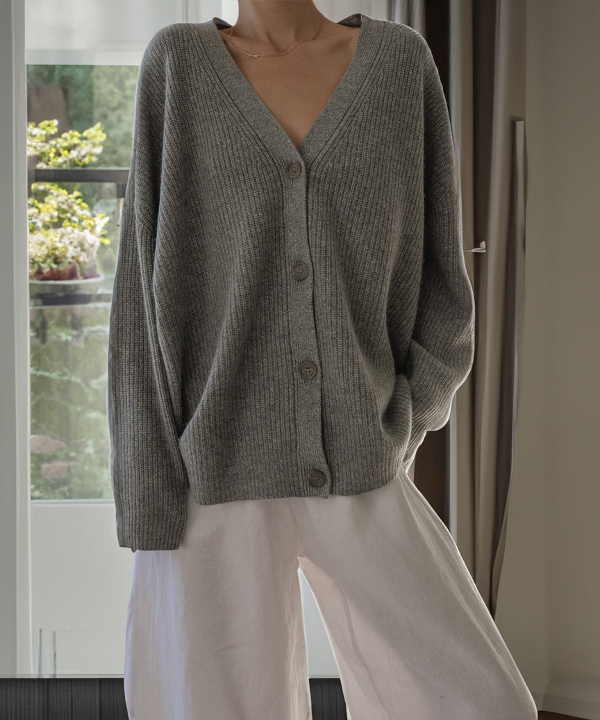Cashmere Cocoon Cardigan 13