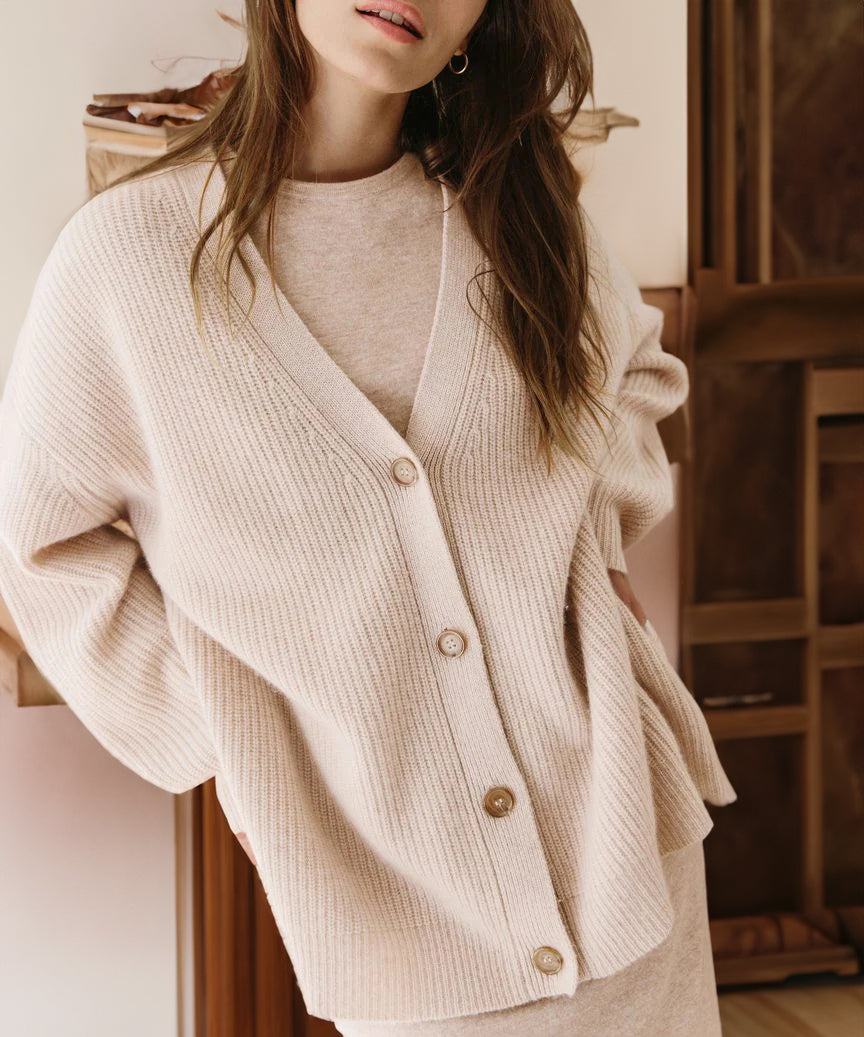 Cashmere Cocoon Cardigan 17