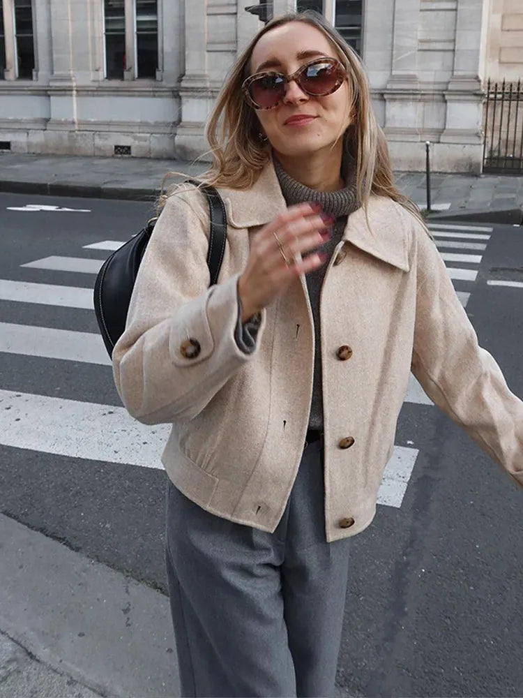 Casual Warm Autumn Short Jacket 2