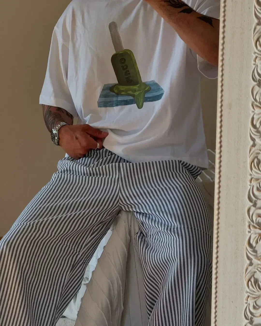 Casual Fish Y2K Graphic T-shirt