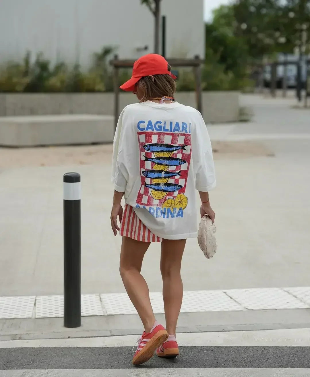 Casual Fish Y2K Graphic T-shirt