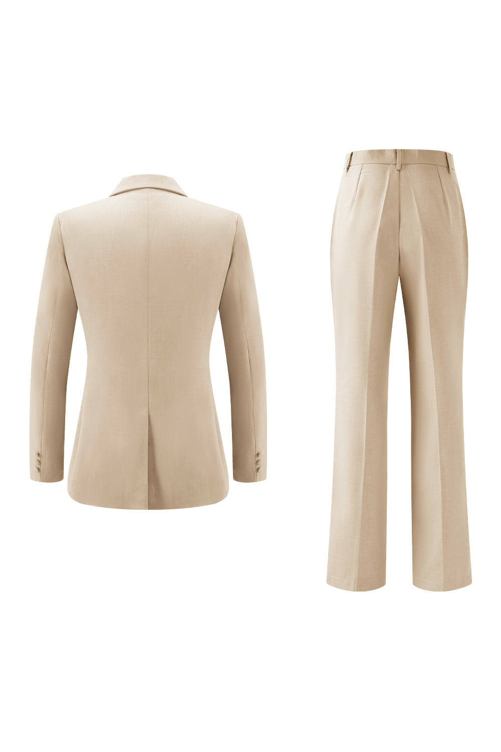 Lilac 2 Piece Peak Lapel Women Prom Suits with Sash