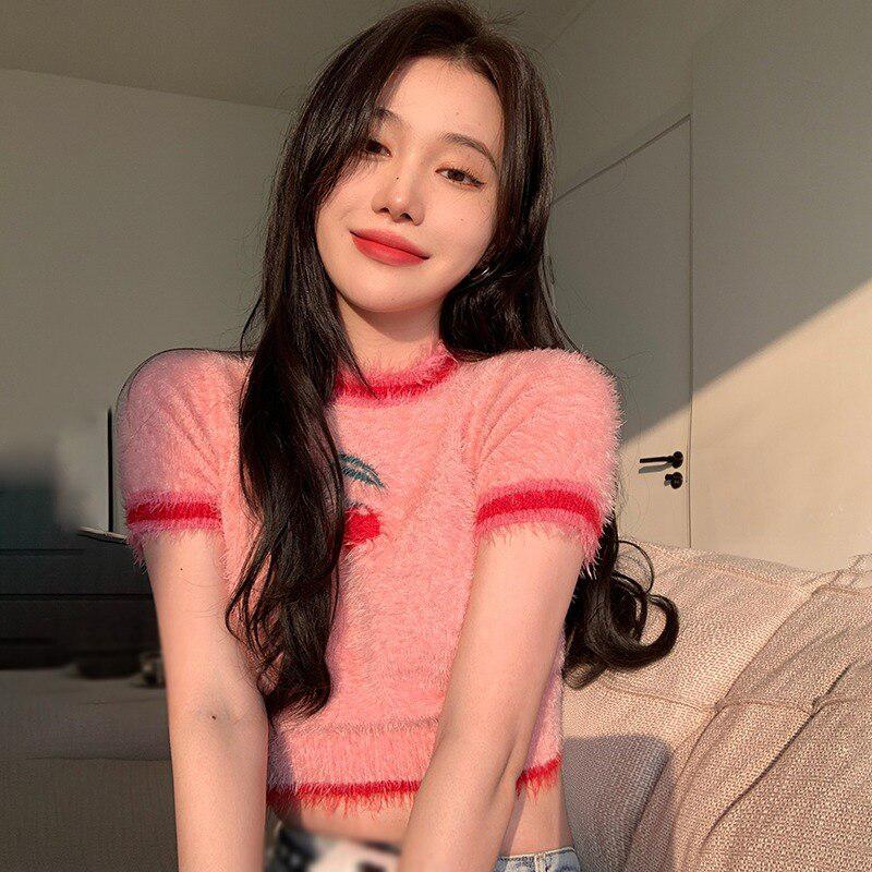 Cherry Crop Sweater 2