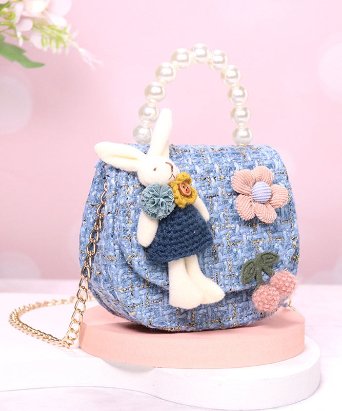 Chic Pink Cartoon Decorated Kids Girls Messenger Bag