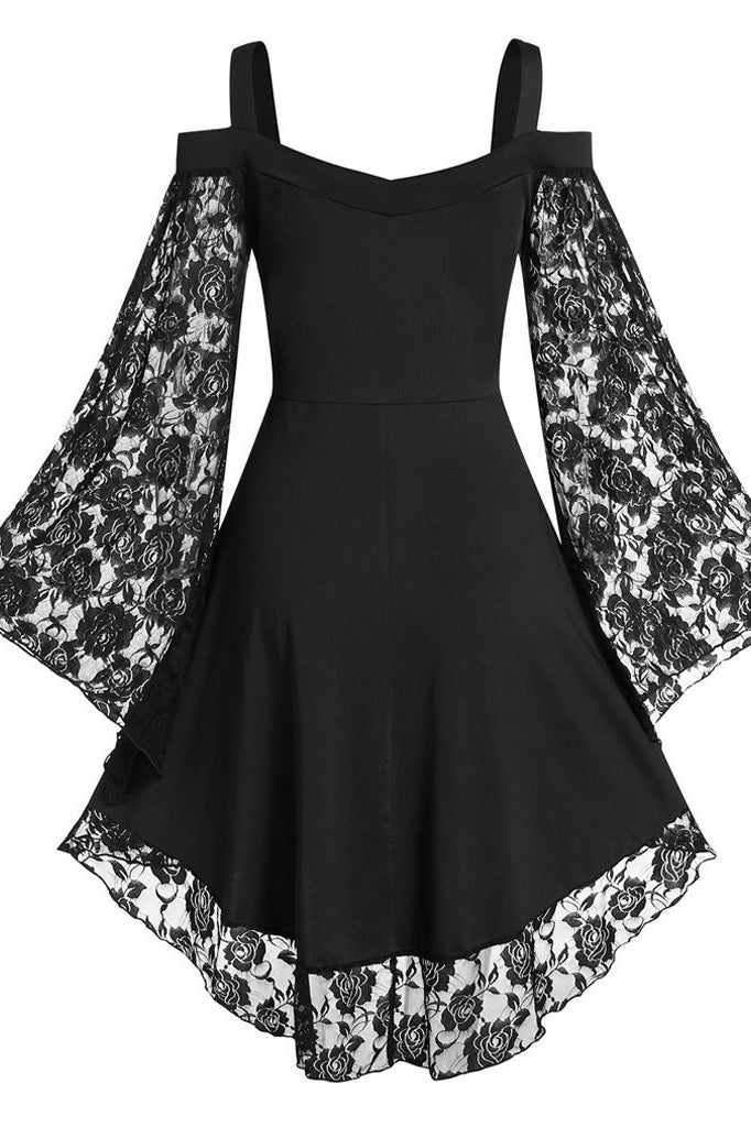 Chic Short Mini Long Sleeve A-Line Party Little Black DressĀ Fashionpara