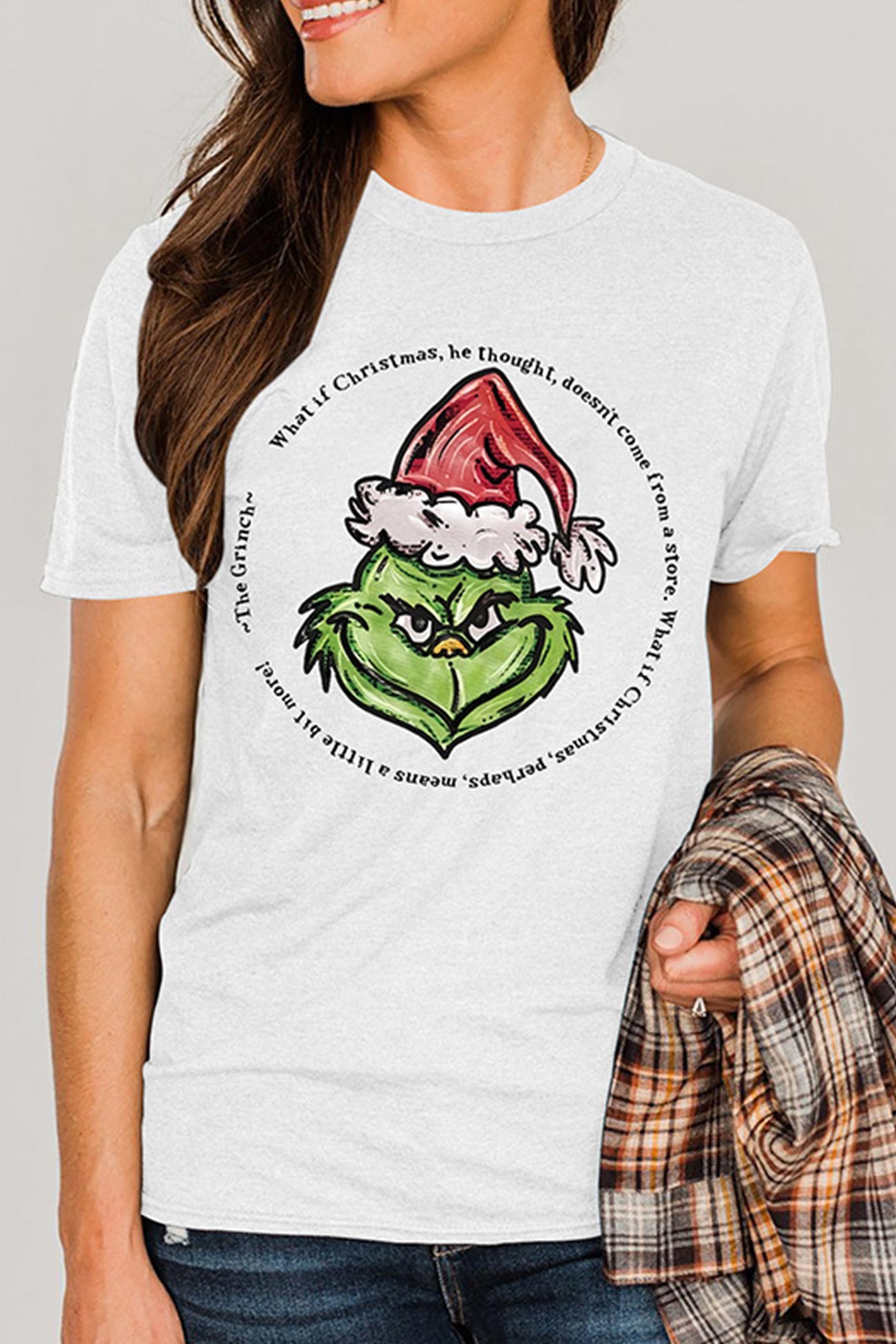 Christmas Chest Printed Cotton T-shirt