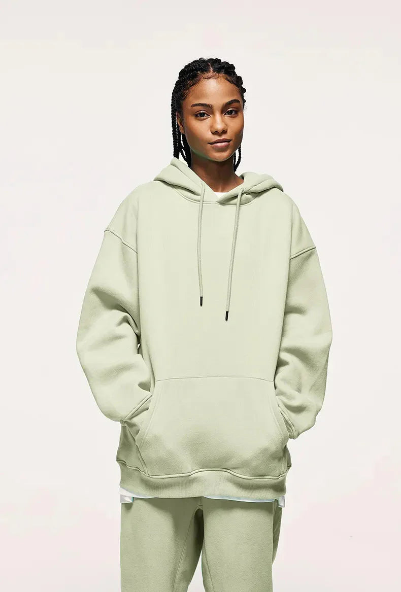 Colorful Basic Pullover Hoodie - Fashionpara