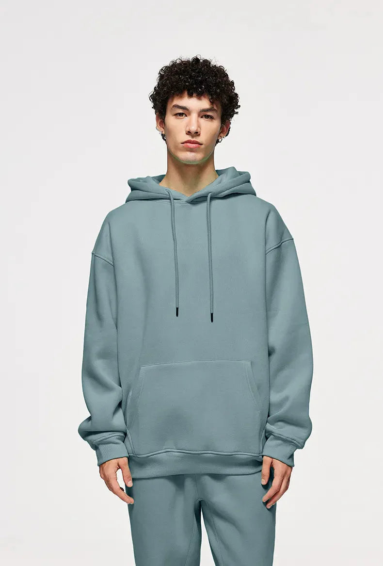 Colorful Basic Pullover Hoodie - Fashionpara