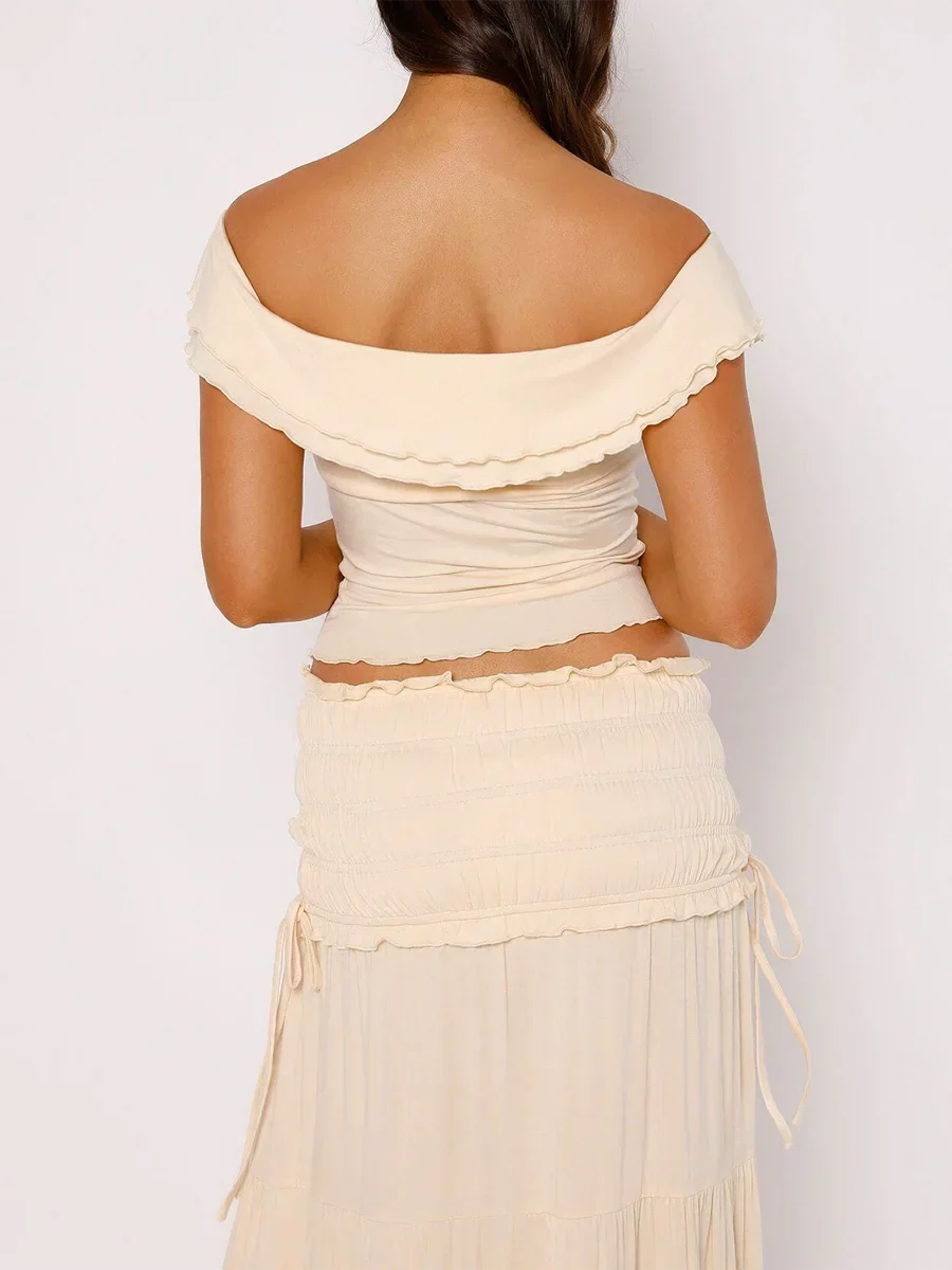 Lettuce Trim Twist Knot Crop Top