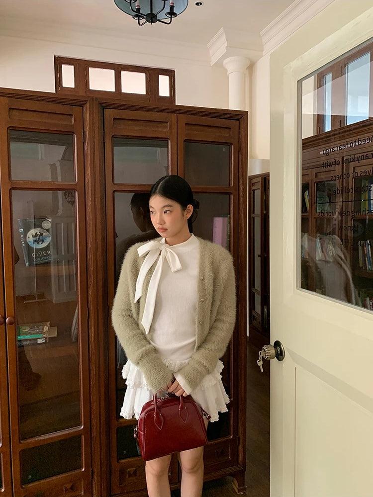 Coquette Bow Neck Blouse