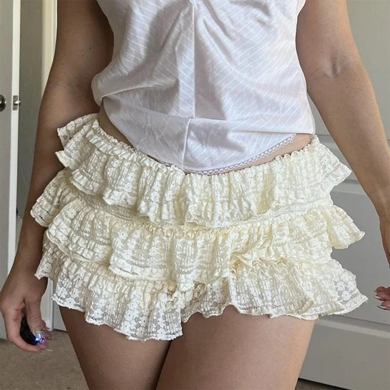 Frilly Tiered Bloomer Skirt