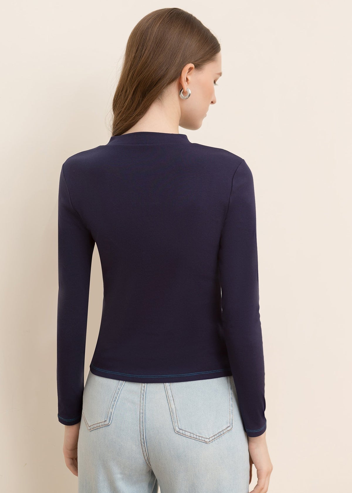 KittenAlarm - Cotton Zipper Crop Top