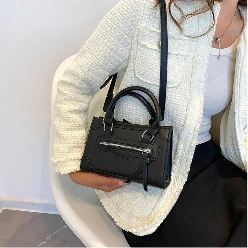 Casual Western Style Small Crossbody Handbag