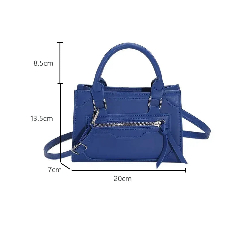 Casual Western Style Small Crossbody Handbag