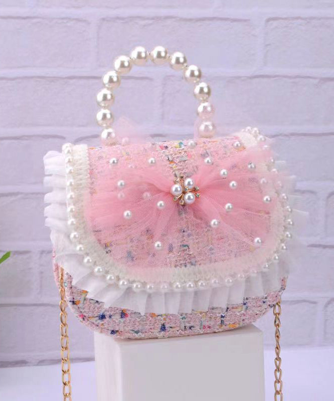 Cute Fashion Kids Girls Nail Bead Princess Crossbody Bag