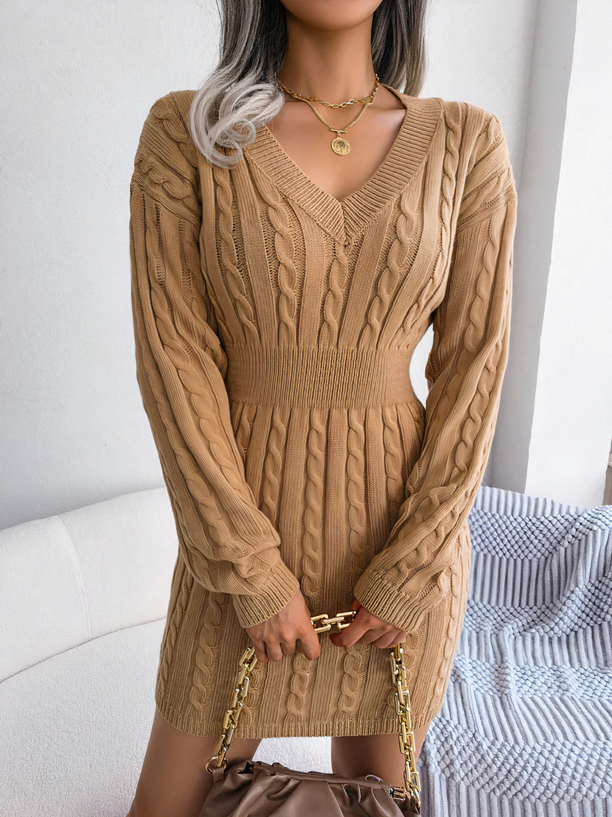 Knit Sleeveless Bodycon Mini Dress