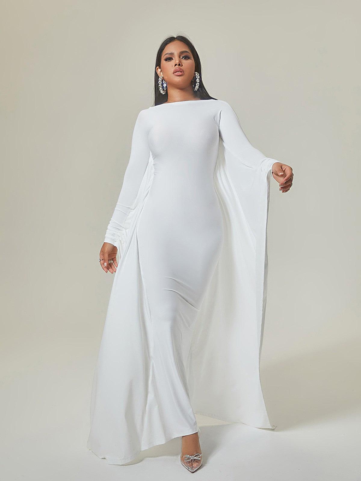 Eirene Dolman Sleeve Maxi Dress