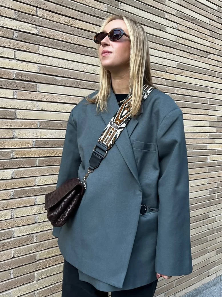 Side Split Suit Coat