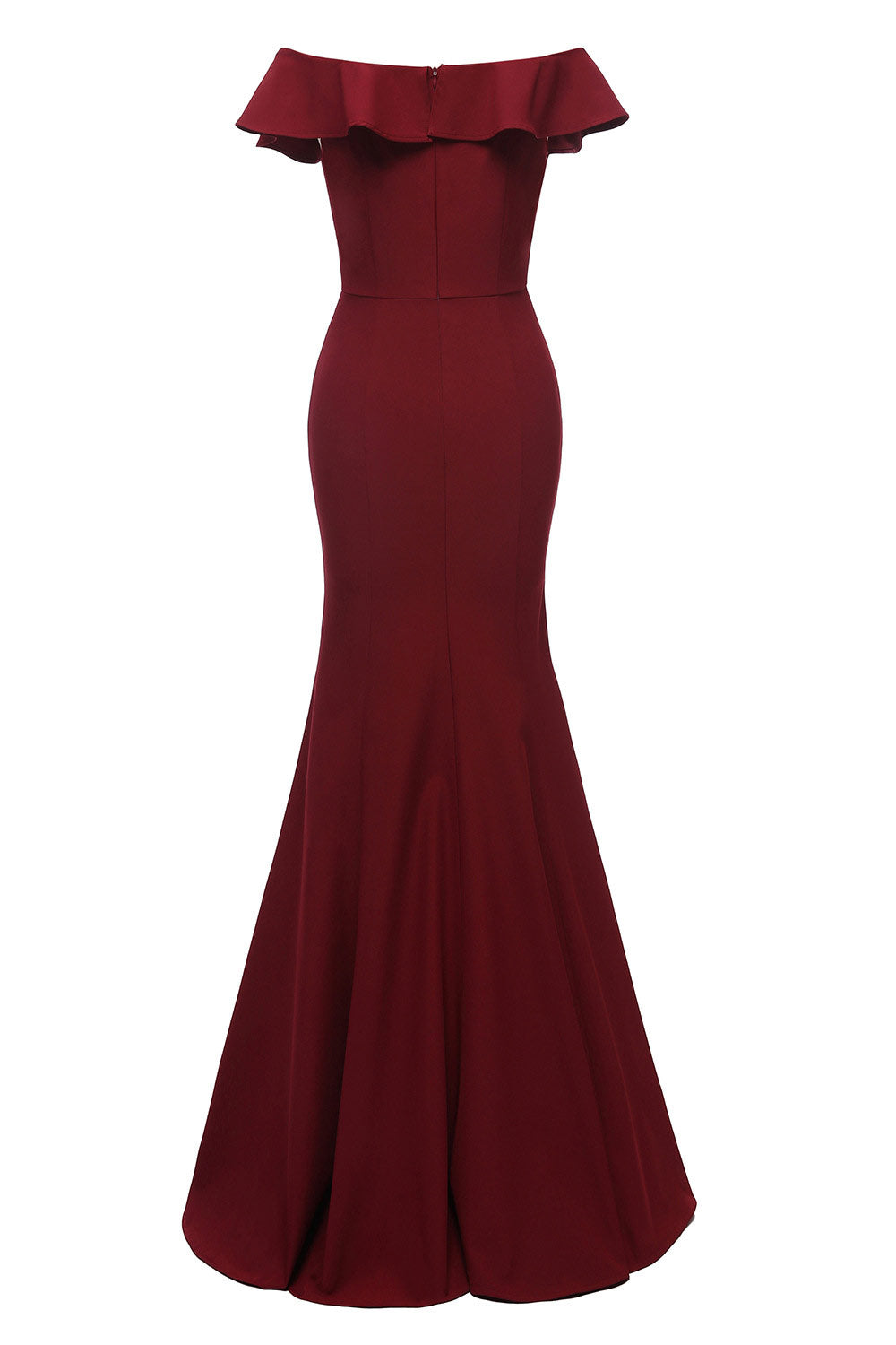 Elegant Off Shoulder Black Prom Evening Gown With Slit Fashionpara