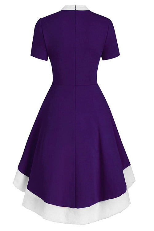 Elegant Regency Short Sleeves Dress Fashionpara