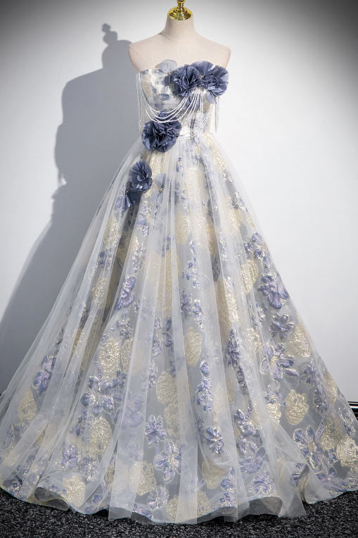 Elegant Off Shoulder Ball Gown Evening Formal Dress