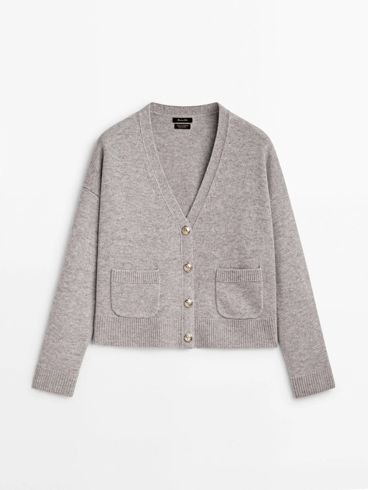 Minimalist Casual Blend V-neck Short Cardigan 6
