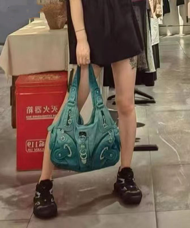 European And American Tie Dyed Gradient Satchel Bag Handbag