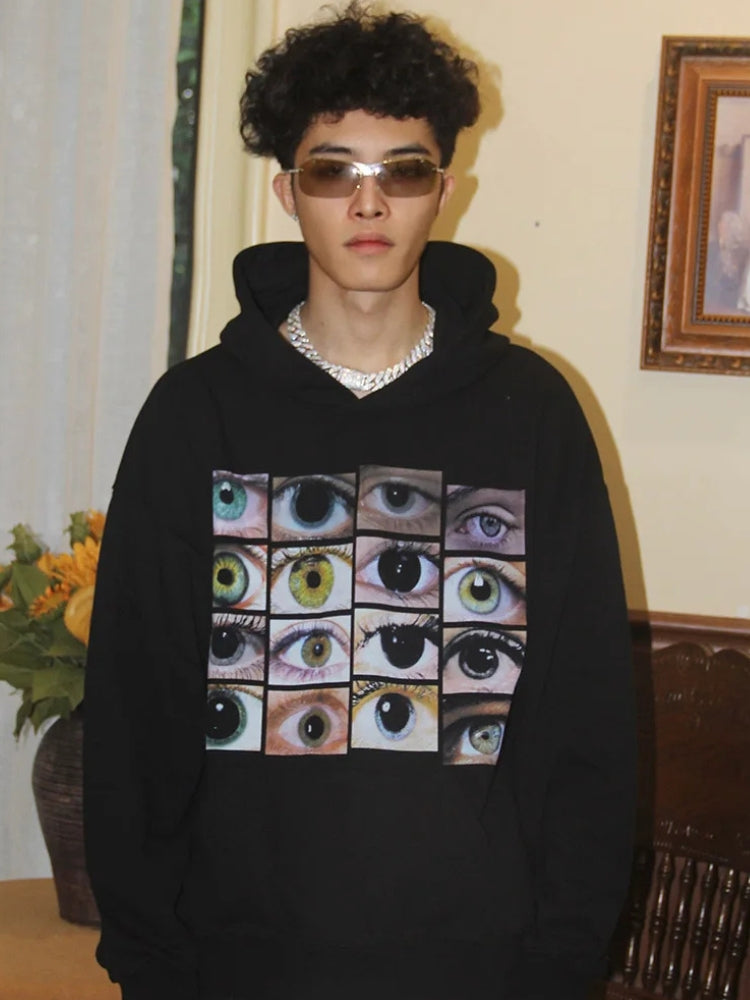 Eyes Hoodie - Fashionpara