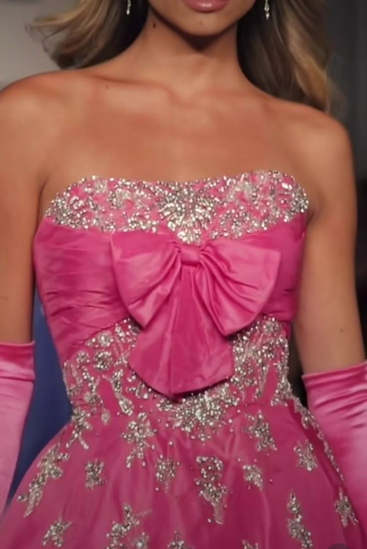 Stylish Pink Sequin Beaded Mini Birthday Outfits Formal Homecoming Dress With Gloves S422