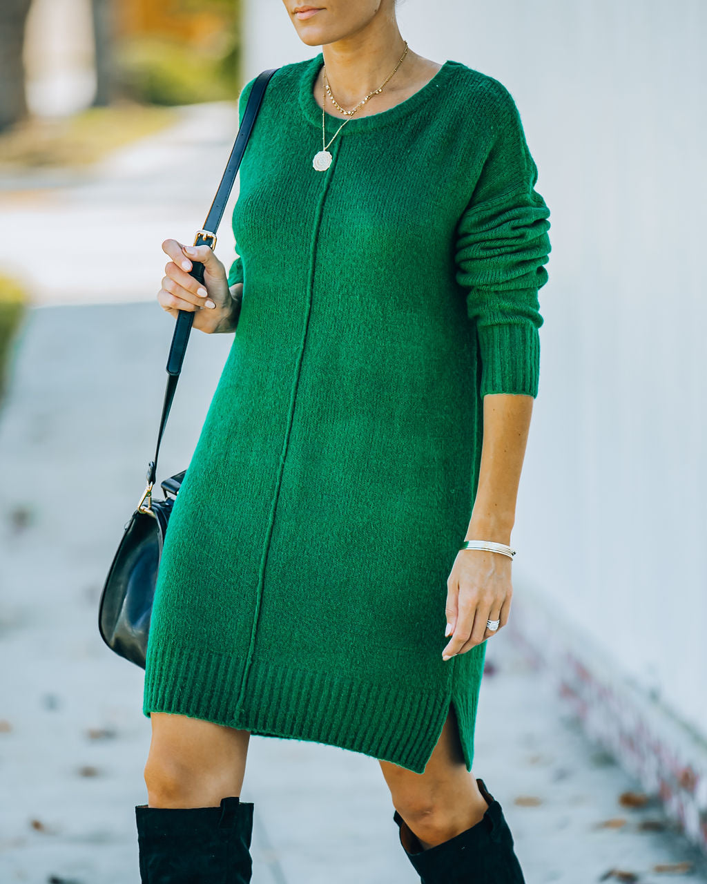 Smoky Mountain Mini Dress in Elegant Green for Any Occasion
